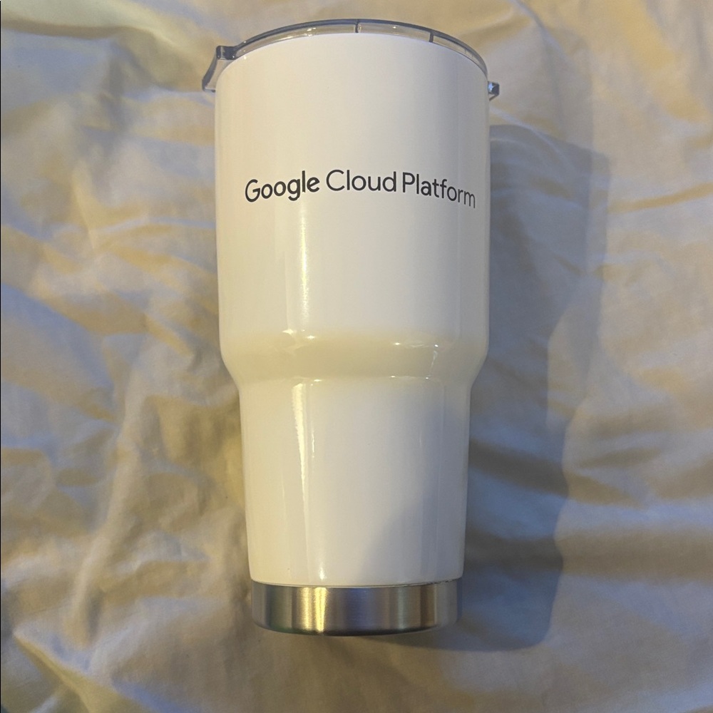Google Cloud Platform (Rackspace) Stainless Steel Tumbler